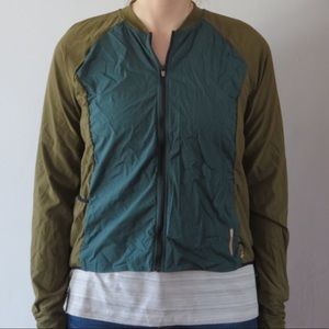 REI packable cropped running jacket